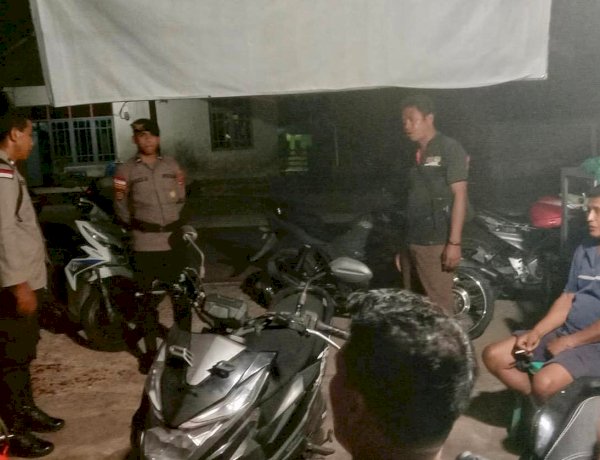 Patroli Ronda Presisi Polsek Rote Tengah, Temui Warga dan Himbau Jaga Kamtibmas