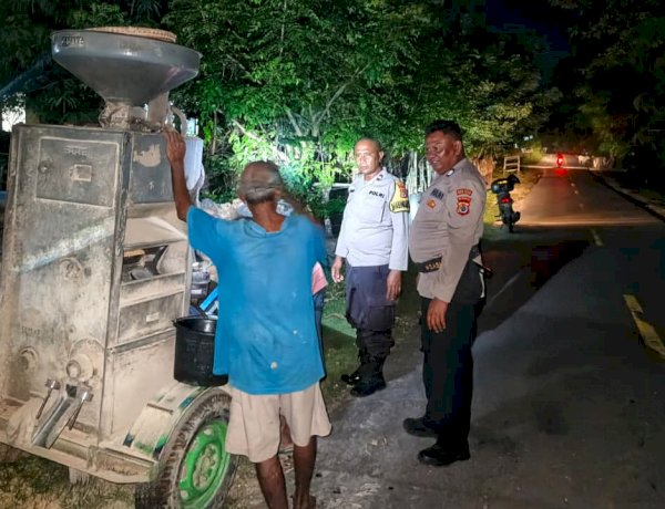 Polsek Rote Tengah Gelar Patroli Pencegahan Potensi  Premanisme