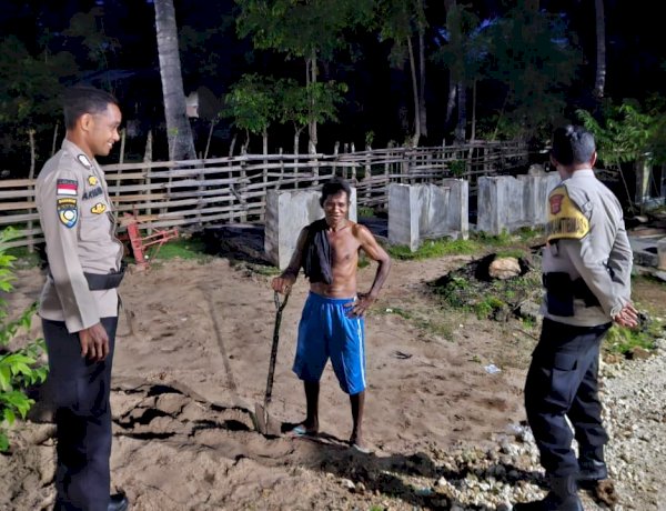 Intensifkan Patroli Preventif, Polsek Rote Barat Laut  Hadir Ditengah Masyarakat