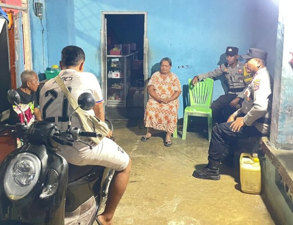 Jaga Kamtibmas Tetap Kondusif, Polsek Rote Tengah  Patroli Malam