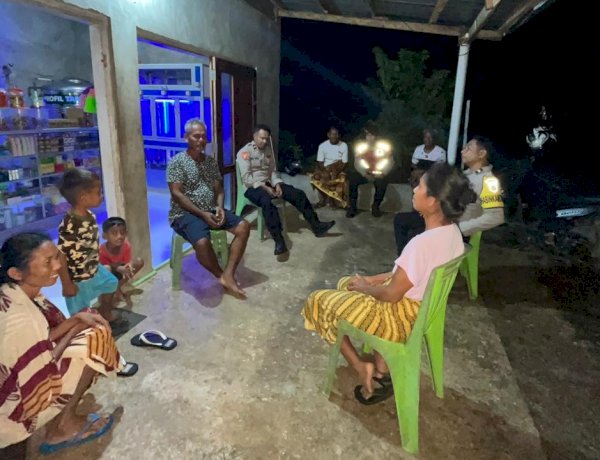 Personel Polsek Rote Barat Laksanakan Patroli Ronda Presisi Antisipasi 3C