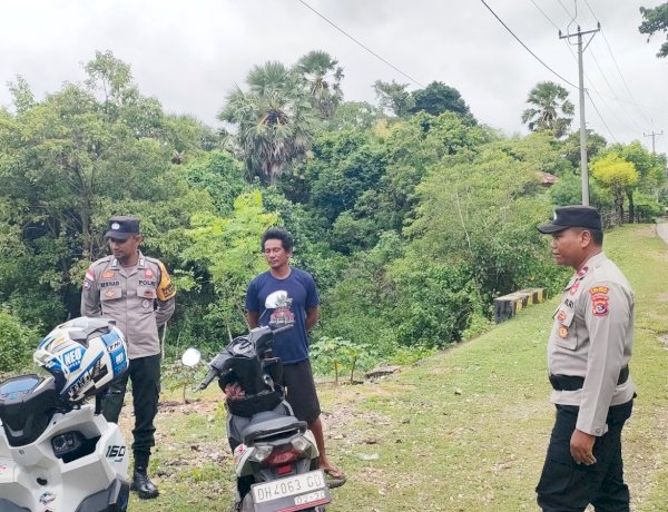 Patroli Dialogis Polsek Rote Tengah  Untuk Jamin Kenyamanan Masyarakat dan Cegah Tindak Pidana
