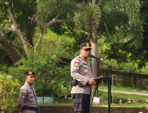 Kapolres Rote Ndao : Teruslah Berbuat Baik Jaga Disiplin, Komitmen dan Integritas Dalam Pelayanan Bagi Masyarakat