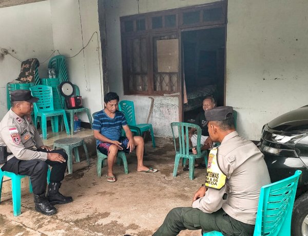 Patroli Dialogis Polsek Rote Tengah, Wujudkan Kenyamanan Masyarakat Dalam Beraktifitas