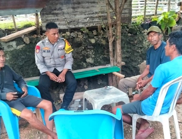 Kegiatan Preemtif Bhabinkamtibmas Polsek Rote Barat Daya Bersama Warga Binaan