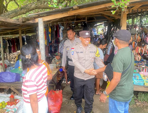 Patroli K2YD Polsek Rote Barat Daya, Ajak Masyarakat Jaga Kamtibmas