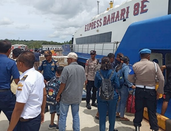 Kapolsek Lobalain : Mobilitas Penumpang Melalui Pelabuhan Baa Mulai Meningkat