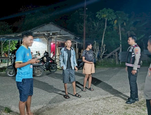 K2YD Polsek Rote Selatan Jamin Kenyamanan Masyarakat di Desa Daleholu