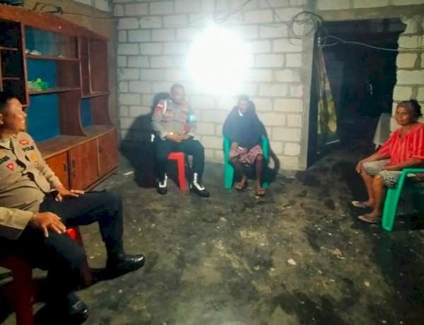 K2YD Polsek Rote Selatan Melalui Patroli Dialogis Untuk Memastikan Kenyamanan Masyarakat