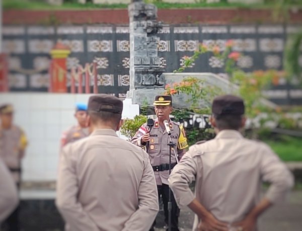 Wakapolresrotendao : Pembinaan Personel Akan Terus Dilakukan Untuk Menekan Pelanggaran Anggota