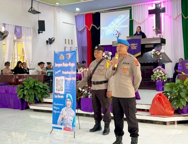 Komitmen Jaga Citra Polri, Propam Polres Rote Ndao Gencar Sosialisasikan  QR Code Yanduan Propam Polri