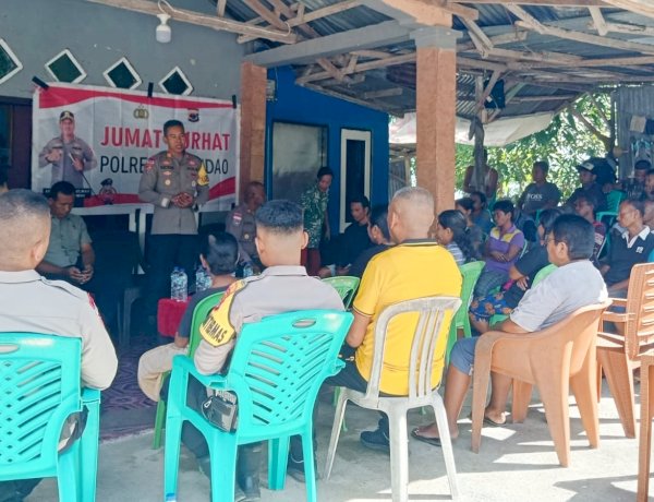 Jumat Curhat Bersama Warga Nitaso, Upaya Polri Jaga Kepercayaan Publik