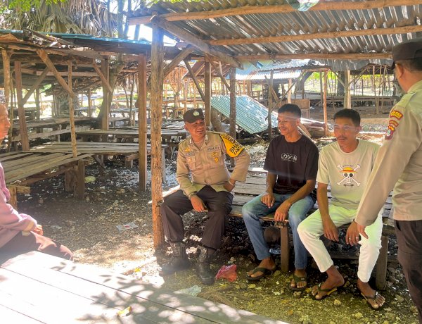 K2YD Polsek Rote Barat Daya, Wujudkan Rasa Aman dan Tingkatkan Kemitraan  Wujudkan Kamtibmas Komdusif