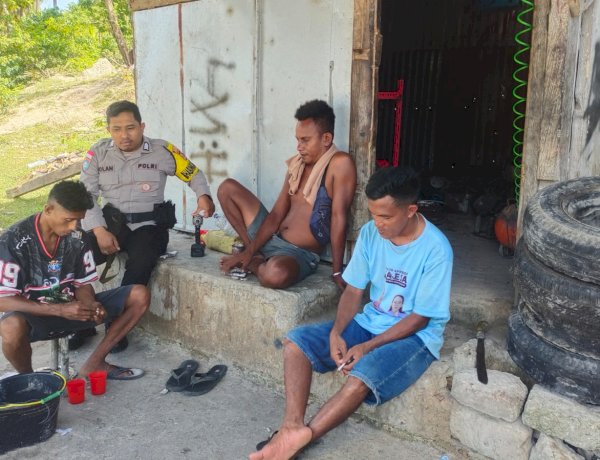 Upaya Preemtif Bhabinkamtibmas Polsek Lobalain Untuk Jaga Kemitraan Dengan Masyarakat