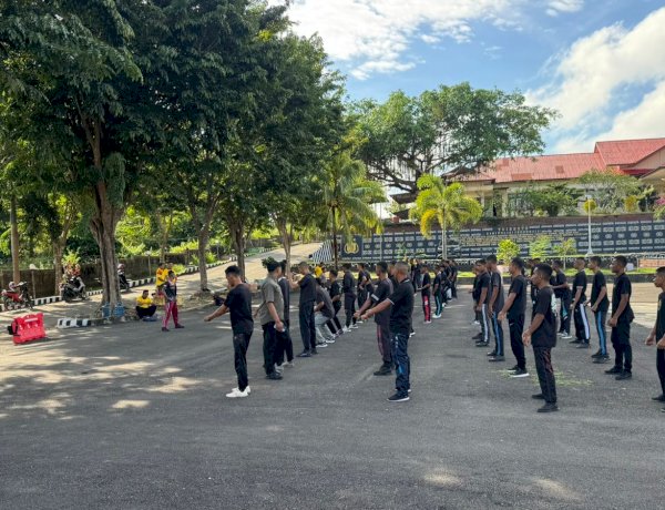 Kasi Propam : Pengamanan Dilakukan Untuk Cegah Kekerasan Fisik Selama Pelatihan Satpam di Mapolres Rote Ndao
