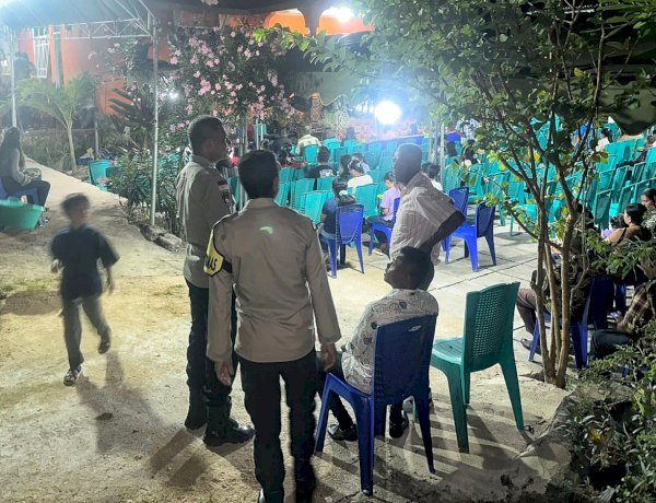 Polsek Rote Tengah Gelar Patroli Malam, Antisipasi Gangguan Keamanan