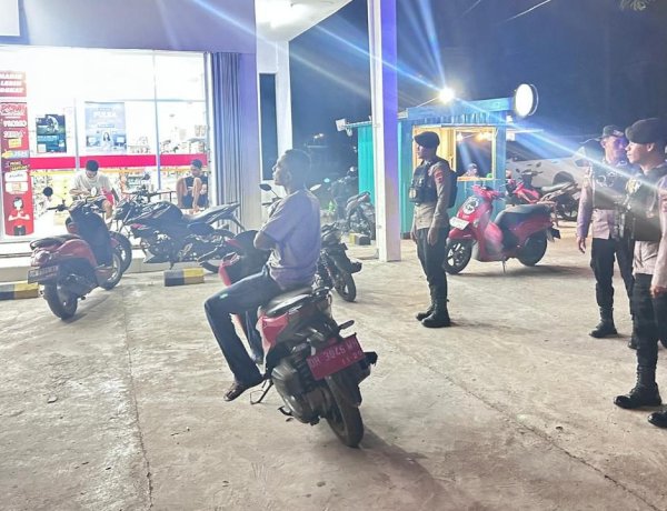 Patroli Ronda Presisi  Polres Rote Ndao, Upaya Preventif Gangguan Keamanan