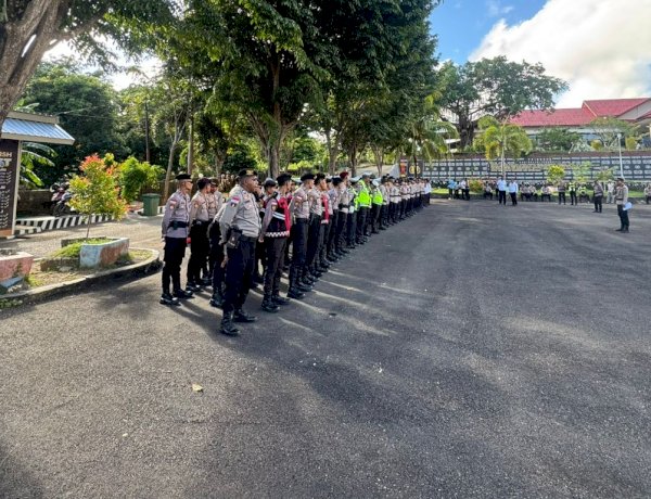 Kabag Ops Polres Rote Ndao : Kita Lakukan Pengamanan Humanis dan Persuasif