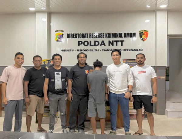 Pelarian DPO Laka Lantas Yang Menyebabkan Korban Meninggal Dunia Berakhir Ditangan Tim Gabungan Resmob Polres Rote Ndao dan Polda NTT