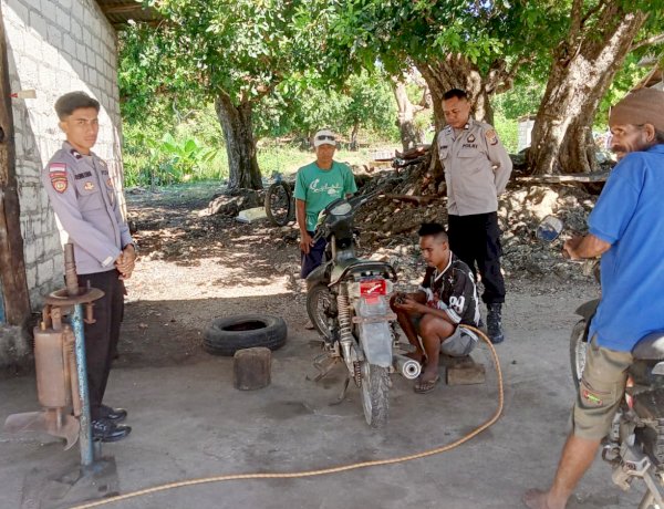 Pendekatan Persuasif Polsek Rote Barat Daya Untuk Jaga Kamtibmas Tetap Kondusif