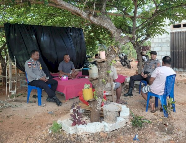 Jaga Kemitraan Dengan Masyarakat, Polsek Rote Selatan Tingkatkan Kegiatan Sambang