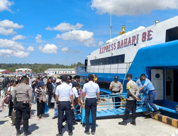 Pengamanan Rutin di Pelabuhan Baa, Polsek Lobalain Pastikan Kenyamanan dan Keamanan Masyarakat