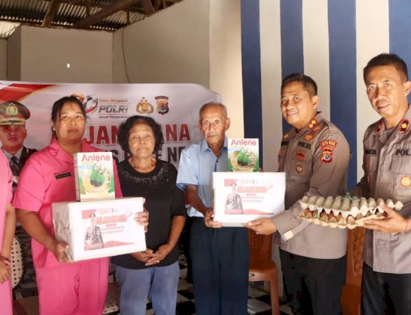 Anjangsana  Polres Rote Ndao dan Bhayangkari Jelang Hari Bhayangkara ke-80