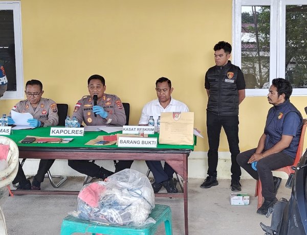 Sat Reskrim Polres Rote Ndao Tetapkan Lima Orang Tersangka, Pasca Penemuan Mayat di Pantai Ingguhun