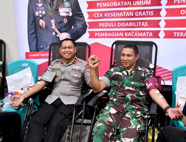 Wujud Nyata Polda NTT Penuh Kasih untuk Masyarakat, Polda NTT Gelar Bhakti Kesehatan Hari Bhayangkara ke 80
