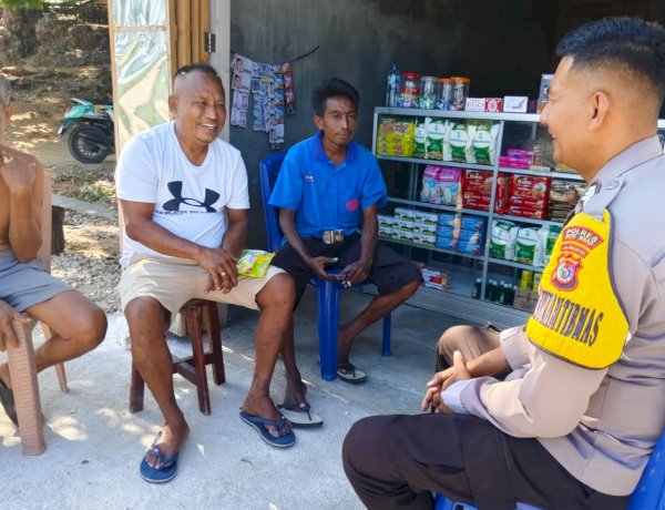 Bhabinkamtibmas Polsek Pantaibaru Lakukan Kegiatan Sambang Bersama Warga Binaan