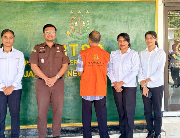 Unit PPA Sat Reskrim Polres Rote Ndao Lakukan Tahap II TSK Persetubuhan Anak, Bentuk Komitmen Dalam Penegakan Hukum