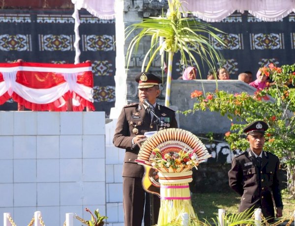 Hari Bhayangkara ke 80,  Polri Yang Kuat Adalah Indonesia Yang Aman, Indonesia Yang Aman Adalah Indonesia Yang Maju.