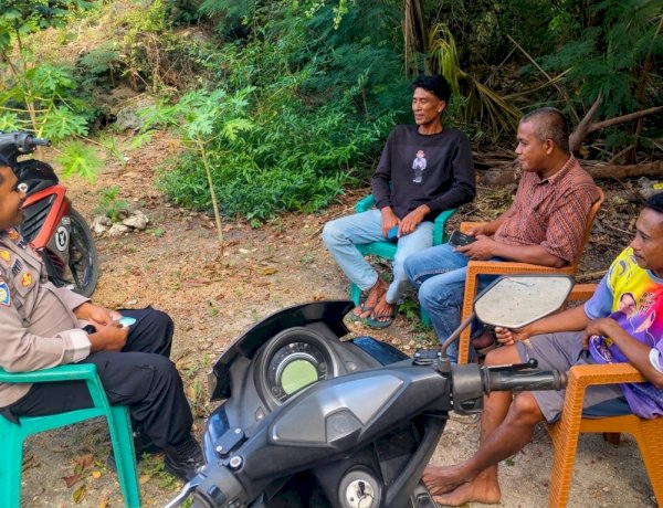 Bhabinkamtibmas Polsek Pantaibaru, Lakukan Kegiatan Sambang Jaga Kemitraan Dengan Warga Binaan