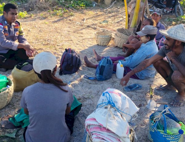 Melalui Kegiatan Sambang, Bhabinkamtibmas Polsek Pantaibaru Tingkatkan Komunikasi Dengan Warga Binaan dan Cegah Tindak Pidana