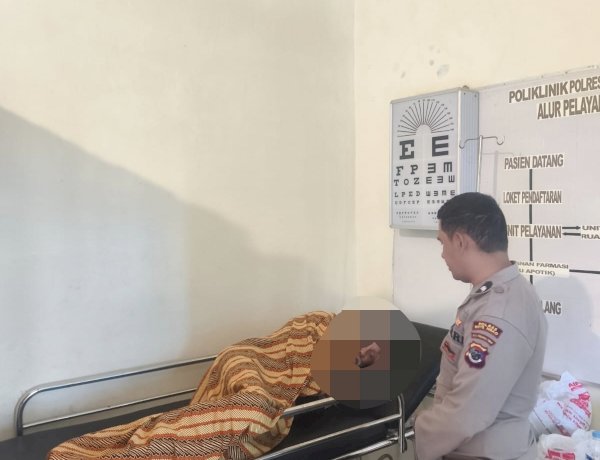 Tahanan Sakit, Sat Tahti Respon Cepat Dengan Berikan Pelayanan Kesehatan