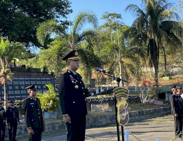 Peringati Hari Kesaktian Pancasila, Polres Rote Ndao Gelar Upacara