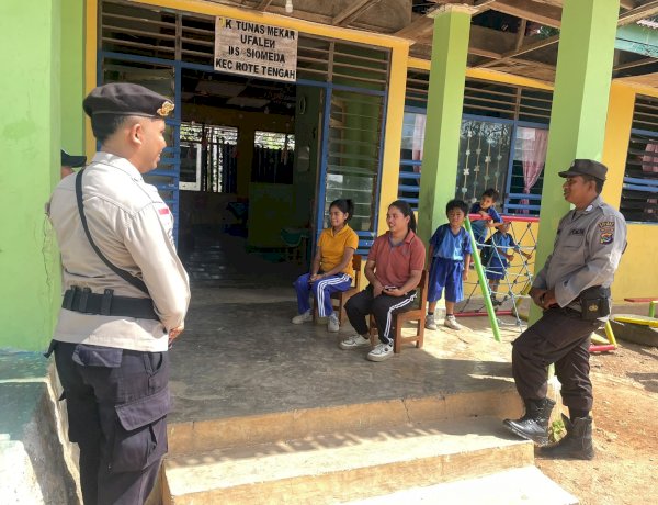 Patroli Dialogis, Polsek Rote Tengah Dekatkan Diri dengan Warga