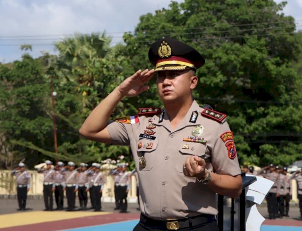 Peringati Hari Sumpah Pemuda Tahun 2026, Polres Rote Ndao Gelar Upacara Bendera di Lapangan Bhayangkara