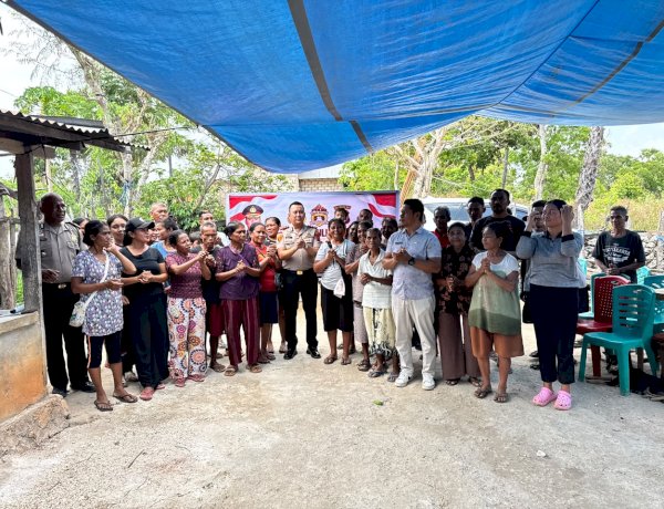 Gelar Program Polisi Peduli Pengangguran, Kapolres Rote Ndao Dorong Pemuda Kembangkan Potensi Diri