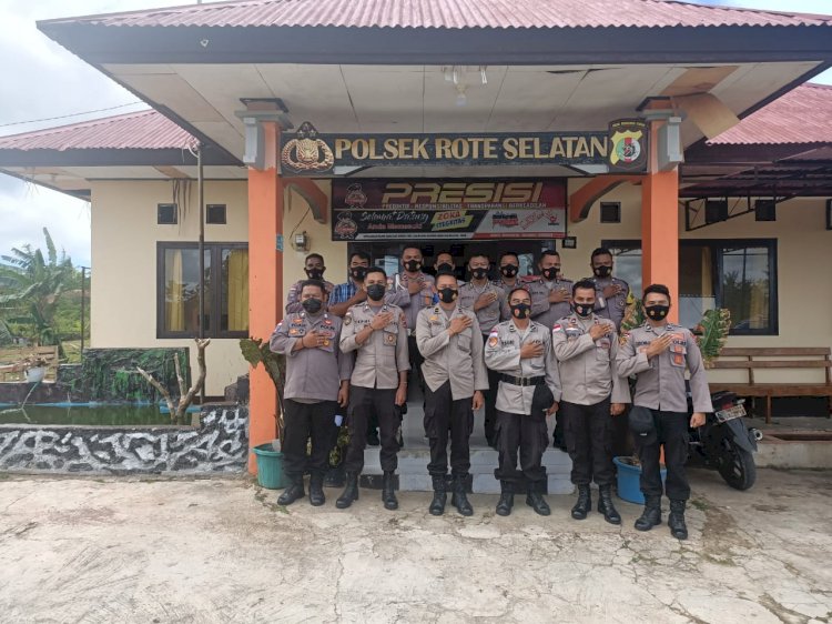 Cek Administrasi dan Operasional Polsek, Tim Supervisi Polres Sambangi Polsek Rote Selatan