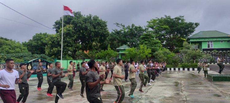 Jalin Sinergitas, TNI - Polri dan Pemda Kompak Olah Raga Bersama