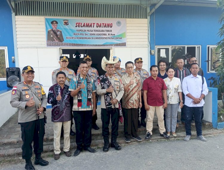 Sambangi Universitas Nusa Lontar, Kapolda NTT Berikan Kuliah Umum Kepada Seluruh Mahasiswa