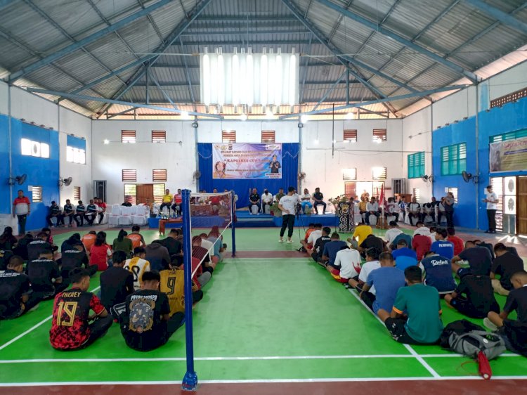 Open Turnamen Badminton Kapolres Cup 2023 Digelar Sebagai Wadah Ajang Pencarian Bakat