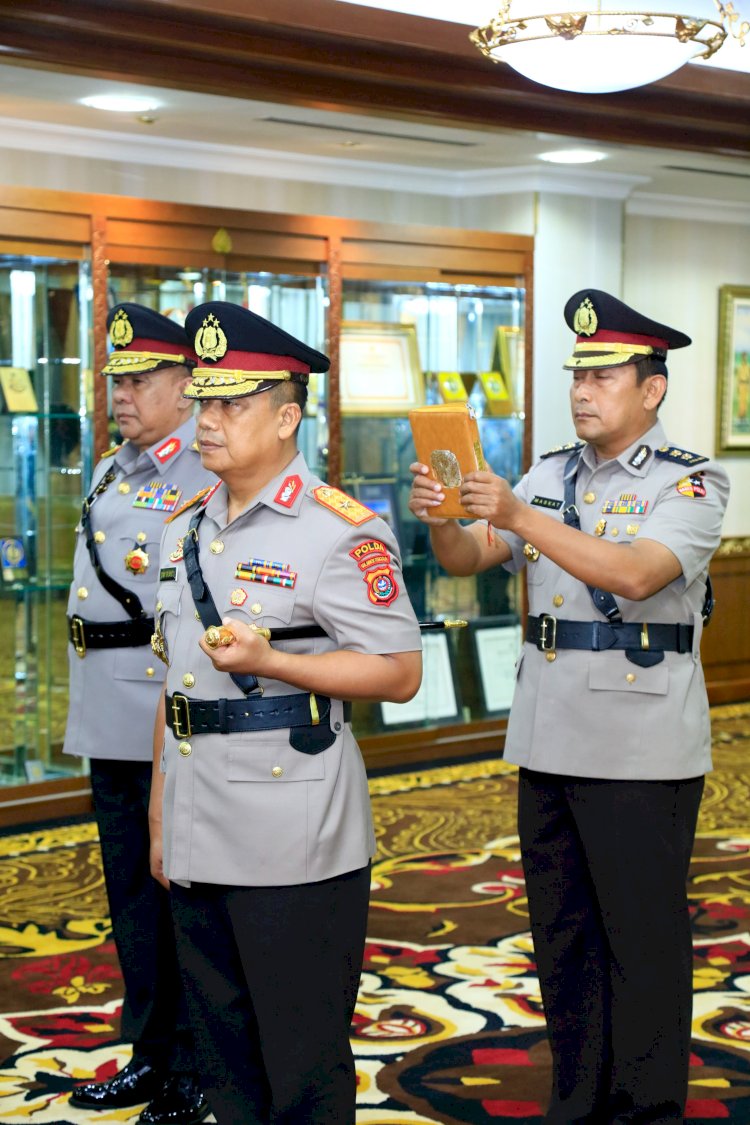 Kapolri Lantik Brigjen Dwi Irianto Jadi Kapolda Sultra