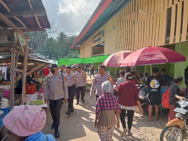 Pengamanan Kegiatan Masyarakat Oleh Personel Polsek Rote Barat Laut