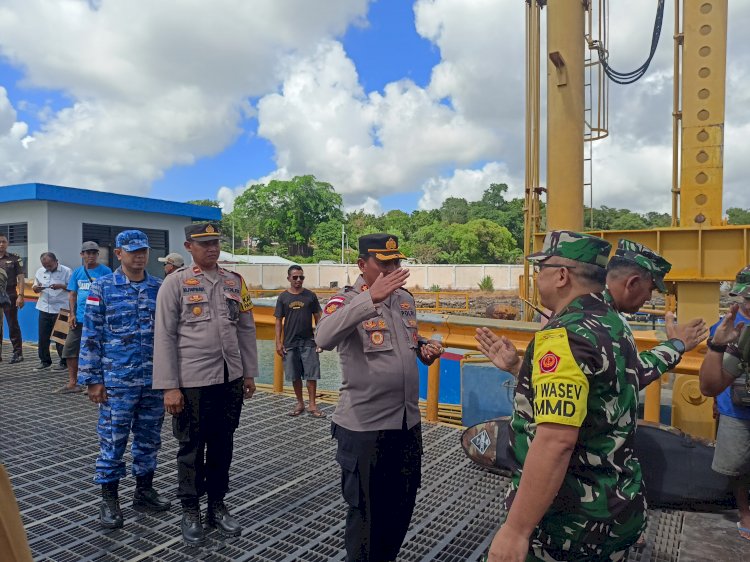 Bersama Forkopimda, Kapolres Rote Ndao Sambut Kedatangan Pa Sahli TK II Bidang Komsos Panglima TNI di Kabupaten Rote Ndao