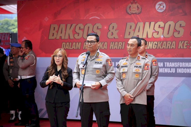 Polri Bedah Rumah Sebanyak 558 Bangunan Dalam Rangka Hari Bhayangkara Ke 78