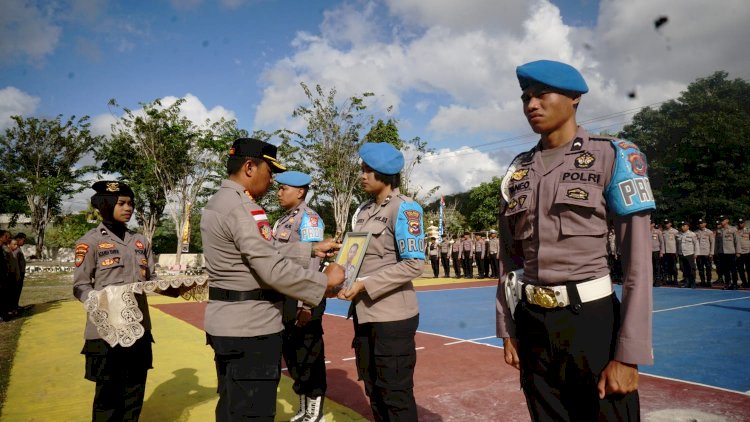 Terbukti Melanggar Kode Etik Profesi Polri, Salah Seorang Personel Polres Rote Ndao Diberhentikan Tidak Dengan Hormat