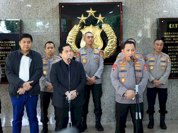 Kapolri dan Ketua Umum PSSI Bertemu,Pastikan Penyelenggaraan Piala Presiden Berjalan Aman dan Lancar