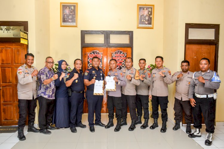 Breaking News ! Polres Rote Ndao dan Stasiun PSDKP Kupang Tandatangani MOU Tentang Pengawasan Terhadap Distribusi Perikanan dan Teripang Yang Ditangkap Secara Ilegal